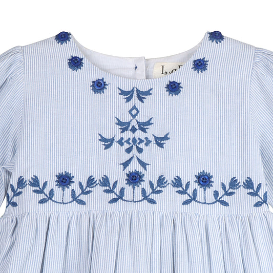 Indigo Stripe Odyssey Dress