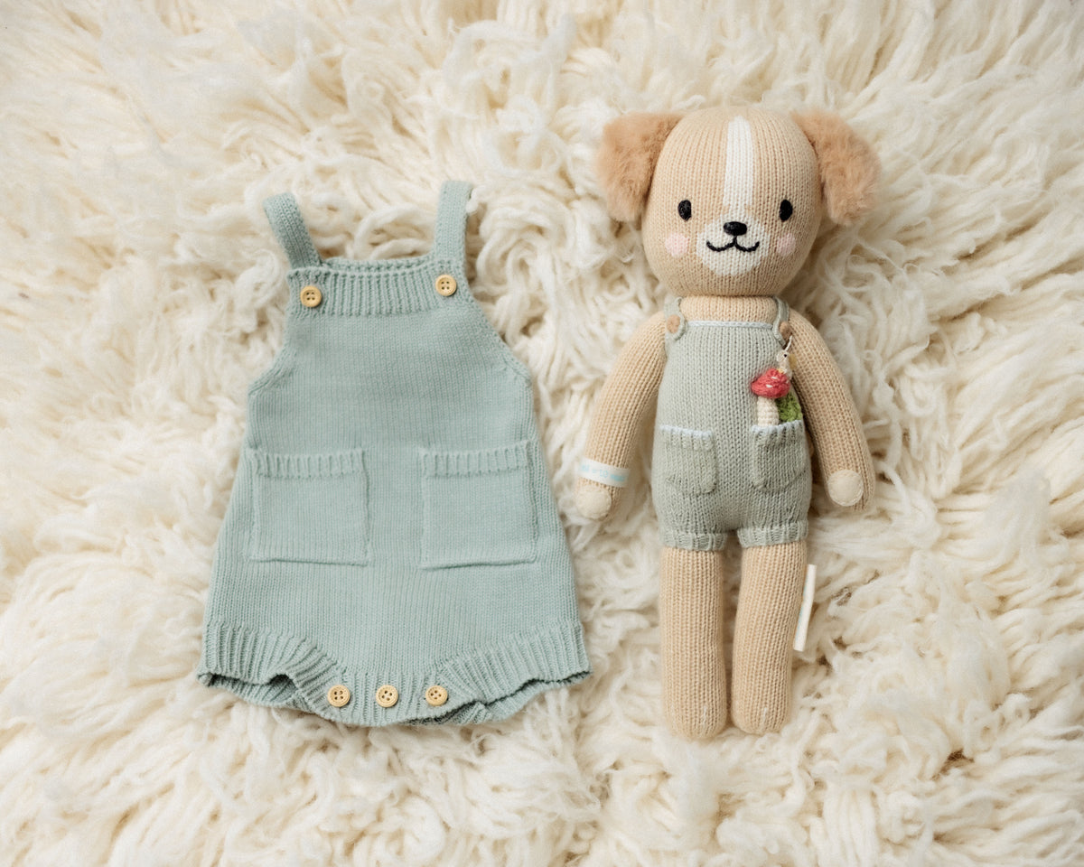 Henry Dusty Blue Romper