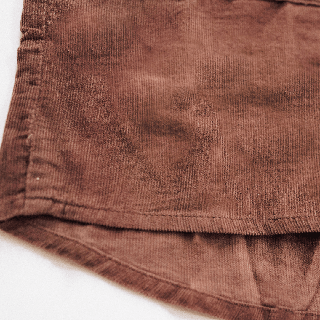 Cocoa Brown Corduroy Jacket - Kids